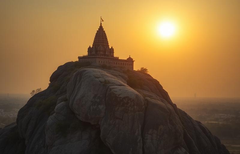 Iconic landmark of Trichy - drop taxi route